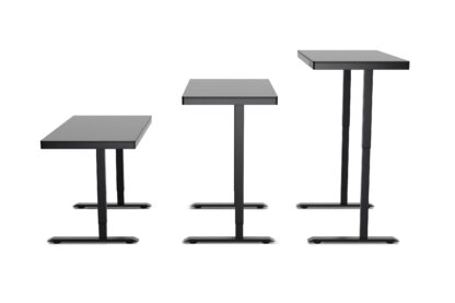 Stehpult elektrisch mit Schublade 120 x 60 cm schwarz - Image 8