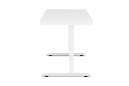 Stehpult elektrisch mit Schublade 120 x 60 cm weiss - Image 7