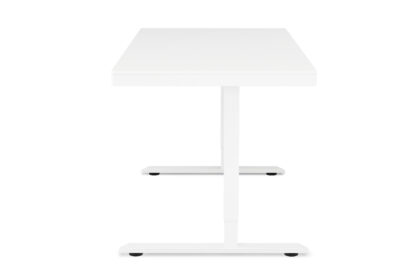 Stehpult elektrisch mit Schublade 140 x 70 cm weiss - Image 7