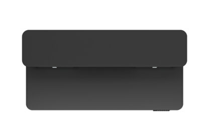 Stehpult elektrisch mit Ablage + Tastaturfach 120 x 60 cm schwarz - Image 9