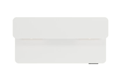 Stehpult elektrisch mit Ablage + Tastaturfach 120 x 60 cm weiss - Image 9