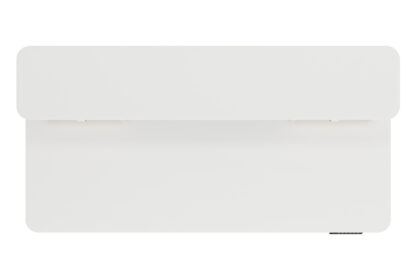Stehpult elektrisch mit Ablage + Tastaturfach 140 x 70 cm weiss - Image 9
