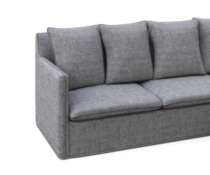Ecksofa DINA rechts grau - Image 8