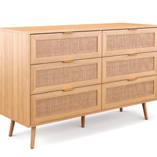 Kommode Holz ARNO 6 Schubladen