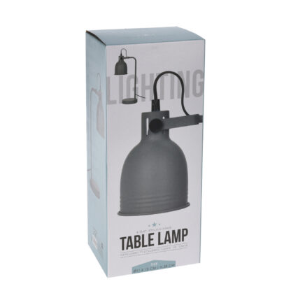 Tischlampe Industrial grau - Image 3