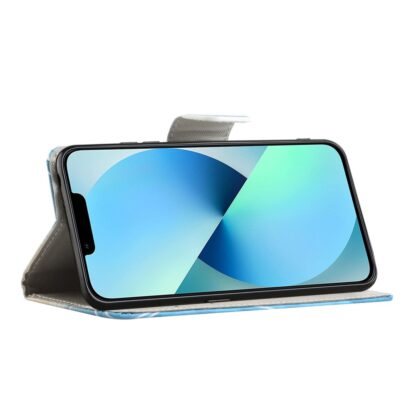 iPhone 15 Buch Etui Tasche mit Kartenfach Eiffelturm - Image 3