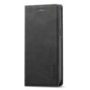iPhone 15 Leder Buch Etui Tasche mit Kartenfach