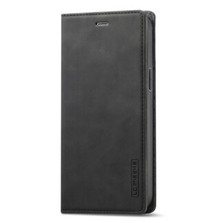 iPhone 15 Leder Buch Etui Tasche mit Kartenfach