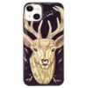 iPhone 15 Leuchtende Glow Gummi Schutzhülle Hirsch