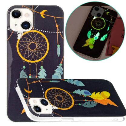 iPhone 15 Leuchtende Glow Gummi Schutzhülle Traumfänger - Image 5