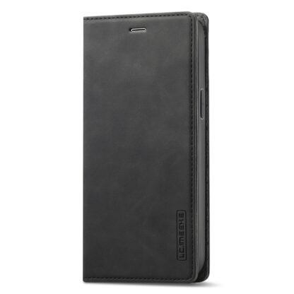iPhone 15 Plus Leder Buch Etui Tasche mit Kartenfach