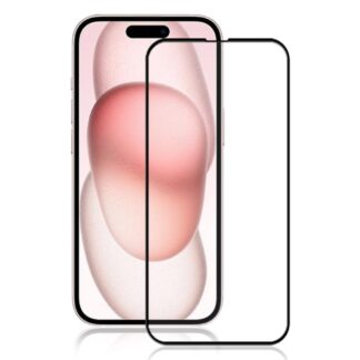 iPhone 15 Premium Panzerglas Displayschutz Vollbild