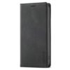 iPhone 15 Pro Leder Buch Etui Tasche mit Kartenfach