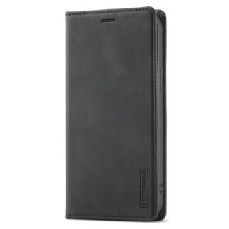 iPhone 15 Pro Max Leder Buch Etui Tasche mit Kartenfach