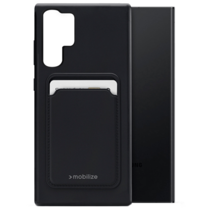 Mobilize Cardcase TPU Back Cover Schwarz Samsung Galaxy S23 Ultra