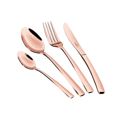 16-teiliges Besteckset Metallic Line Rosegold