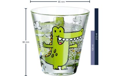 Leonardo Kindertrinkglas Bambini Krokodil, 215 ml,  6 Stück - Image 5