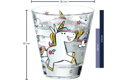 Leonardo Kindertrinkglas Bambini Einhorn, 215 ml, 6 Stück - Image 4