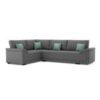 Ecksofa mit Schlaffunktion LYNN links anthrazit
