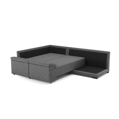 Ecksofa mit Schlaffunktion LYNN links anthrazit - Image 3