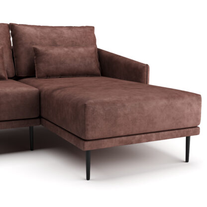 Ecksofa Leder LIV rechts braun - Image 5