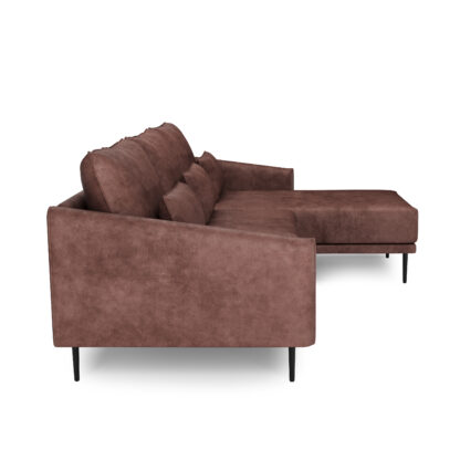 Ecksofa Leder LIV rechts braun - Image 3