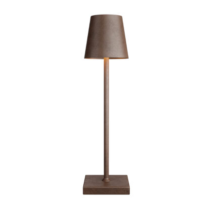 LED Tischlampe MEIRA braun - Image 2