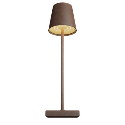 LED Tischlampe MEIRA braun - Image 4