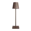 LED Tischlampe MEIRA braun