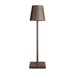 LED Tischlampe MEIRA braun