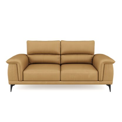 Sofa Leder GAVIN 3-Sitzer braun - Image 2