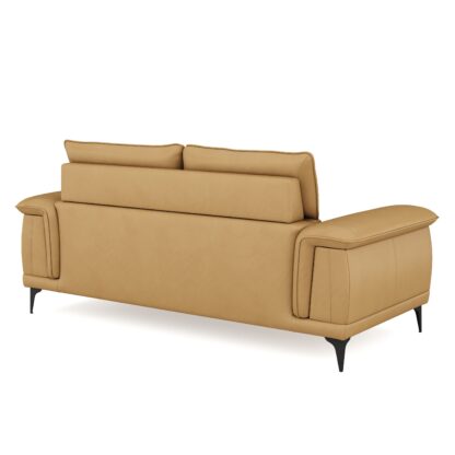 Sofa Leder GAVIN 3-Sitzer braun - Image 3