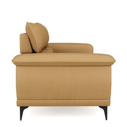 Sofa Leder GAVIN 3-Sitzer braun - Image 4