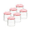 Einmachglas 210ml rund 6er Set
