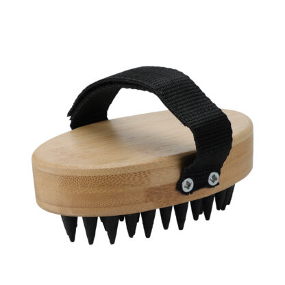 Bürste für Haustiere Bambus 12.5 cm - Image 2