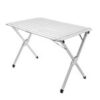 Campingtisch klappbar 106 x 70 cm silber