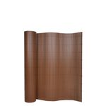 Sichtschutzmatte PVC 500 x 100 cm braun