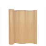 Sichtschutzmatte PVC 500 x 140 cm Bambusoptik
