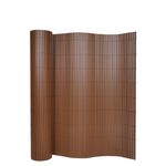 Sichtschutzmatte PVC 300 x 160 cm braun