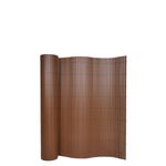 Sichtschutzmatte PVC 400 x 80 cm braun