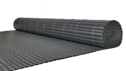 Sichtschutzmatte PVC 500 x 120 cm anthrazit - Image 3