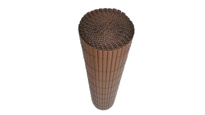 Sichtschutzmatte PVC 400 x 200 cm braun - Image 4