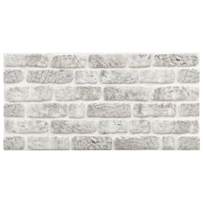 3D-Wandverkleidungen 11 Stk. Hellgrau Steinoptik EPS - Image 2