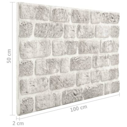 3D-Wandverkleidungen 11 Stk. Hellgrau Steinoptik EPS - Image 8