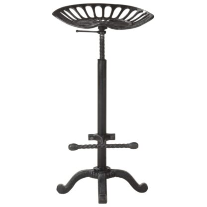 Barhocker Schwarz Gusseisen - Image 2