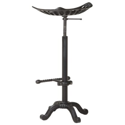 Barhocker Schwarz Gusseisen - Image 4