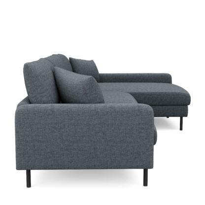 Ecksofa LEAH rechts anthrazit - Image 3
