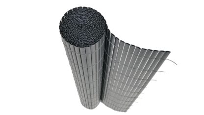 Sichtschutzmatte PVC 300 x 100 cm anthrazit - Image 2