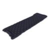 Campingmatte mit Kissen 195 x 60 x 5 cm dunkelblau