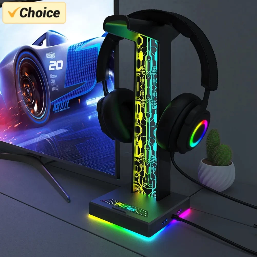 Cooler RGB Kopfhörer Ständer ultimus.ch
